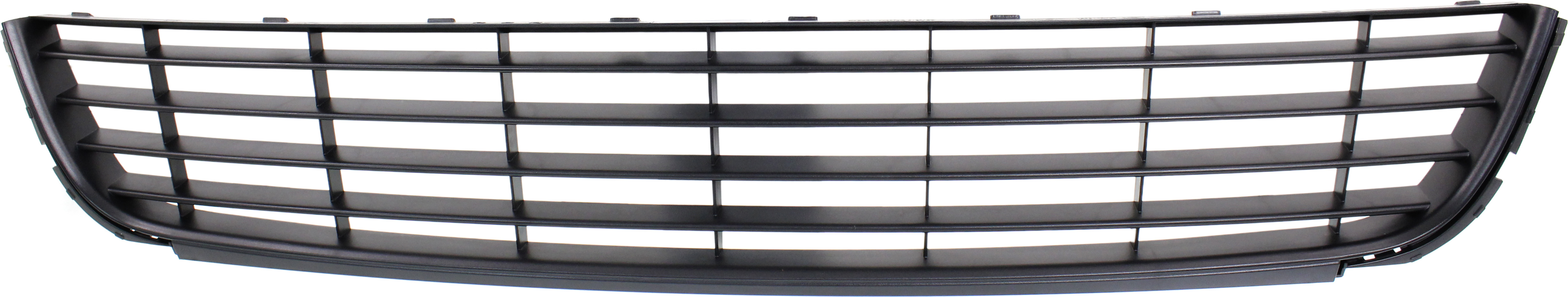 AM GOLF JETTA 10-14 FRONT BUMPER GRILLE Textured Black Wagon SKU REPV015317 Partslink VW1036139 OEM 1K9853677A9B9