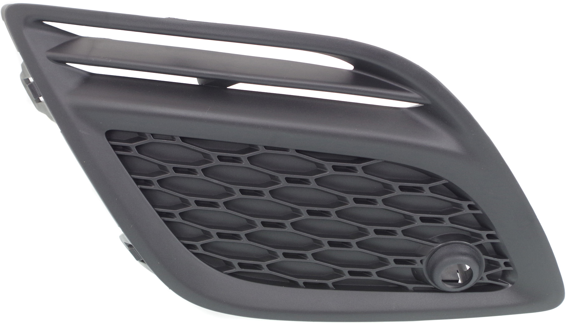 AM XC60-11-13 FOG LAMP COVER RH Opening Cover Textured w Sensor Hole SKU REPV015521 Partslink VO1039104 OEM 312906605