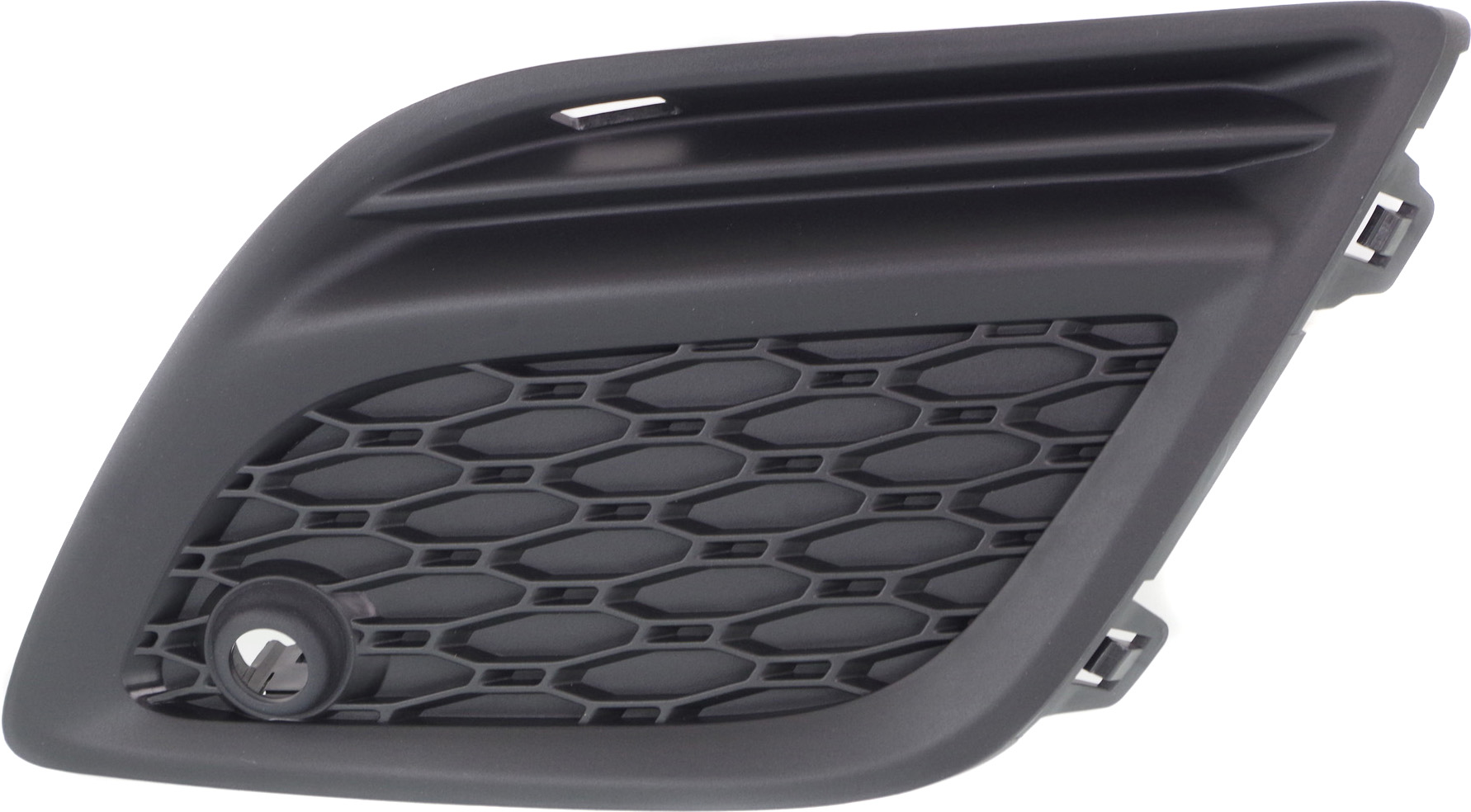 AM XC60-11-13 FOG LAMP COVER LH Opening Cover Textured w Sensor Hole SKU REPV015522 Partslink VO1038104 OEM 312906597