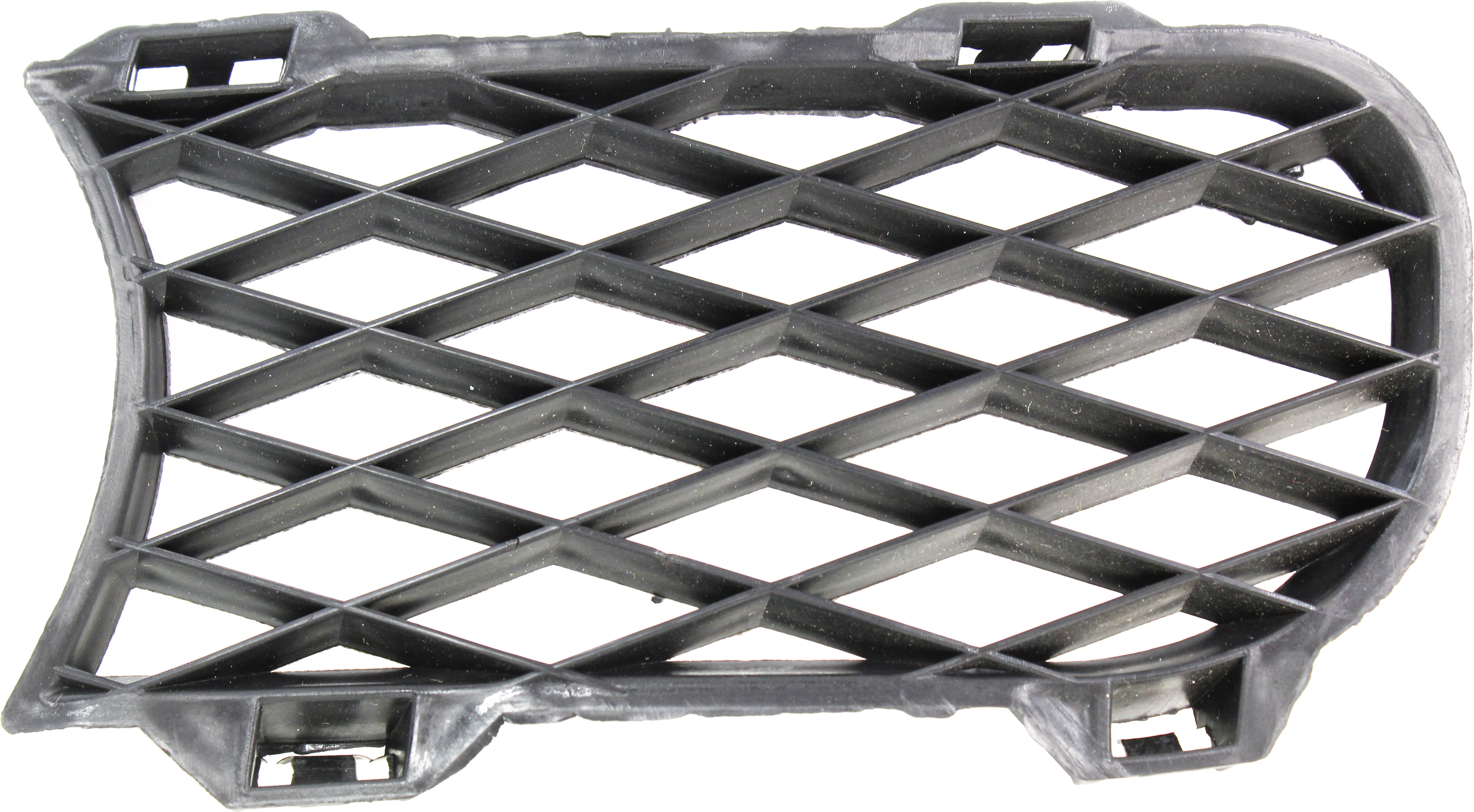AM TOUAREG 04-07 FRONT BUMPER GRILLE RH Outer Spoiler Grille w Fog Lamps SKU REPV015525 Partslink VW1039112 OEM 7L6853684A9B9