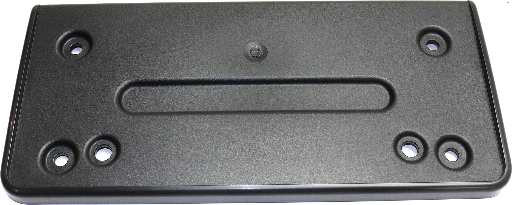 AM TIGUAN 12-17 TIGUAN LIMITED 17-18 FRONT LICENSE PLATE BRACKET Textured Type 1 SKU REPV017308 Partslink VW1068109 OEM 5N0807287C9B9