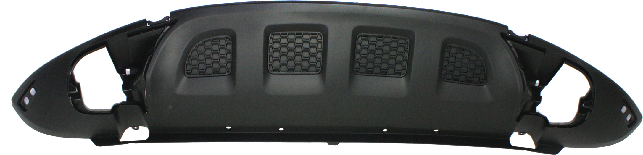 AM TOUAREG 08-10 FRONT LOWER VALANCE Spoiler Textured SKU REPV017519 Partslink VW1093116 OEM 7L6807061AC9B9
