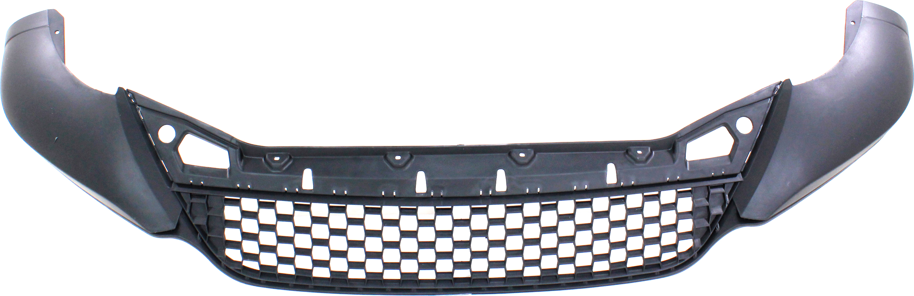 AM TIGUAN 12-17 TIGUAN LIMITED 17-18 FRONT LOWER VALANCE Spoiler Textured w Parking Aid Sensor Holes CAPA SKU REPV017524Q Partslink VW1094116C OEM 5N0805903K9B9