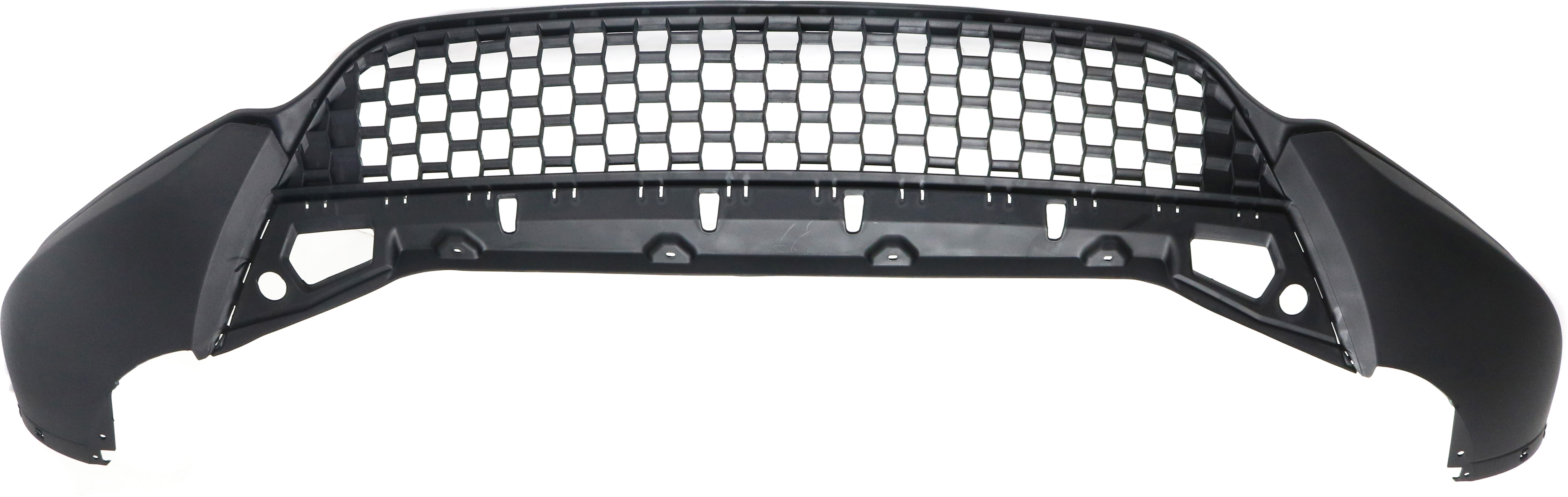 AM TIGUAN 12-17 TIGUAN LIMITED 17-18 FRONT LOWER VALANCE Spoiler Textured w o Parking Aid Sensor Holes SKU REPV017525 Partslink VW1094115 OEM 5N0805903AE9B9