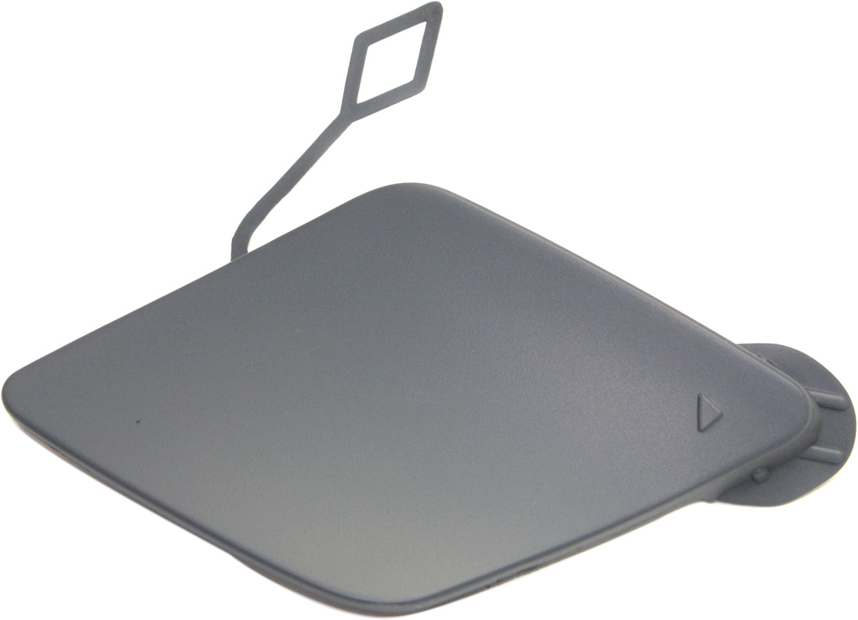 AM XC60-10-13 FRONT BUMPER TOW HOOK COVER RH Textured SKU REPV018412 Partslink VO1029104 OEM 398549618