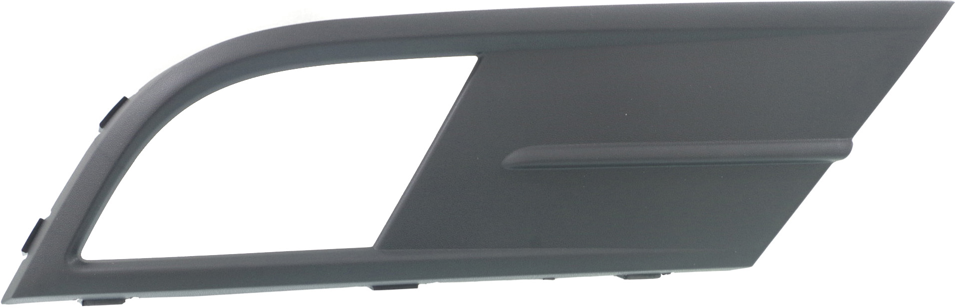 AM JETTA 15-18 FRONT FOG LAMP MOLDING RH Textured Black Exc. GLI 18-18 Wolfsburg Edition Models w or w o Block Heater SKU REPV018911 Partslink VW1039133 OEM 5C6853666E9B9