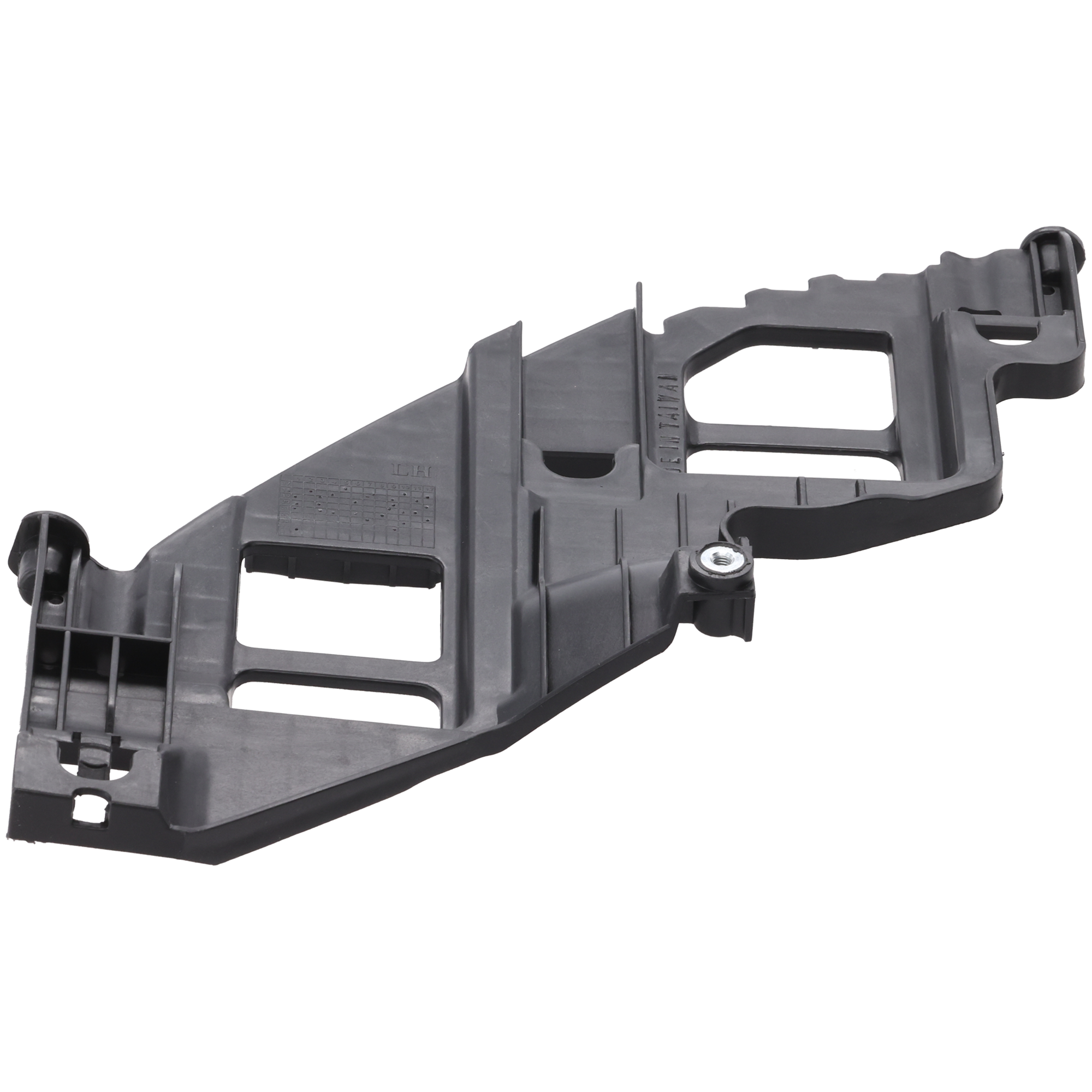 AM GOLF GTI JETTA 10-14 FRONT BUMPER BRACKET LH Inner Cover Locating Guide Plastic Hatchback Wagon SKU REPV040502 Partslink VW1042102 OEM 5K0807227A