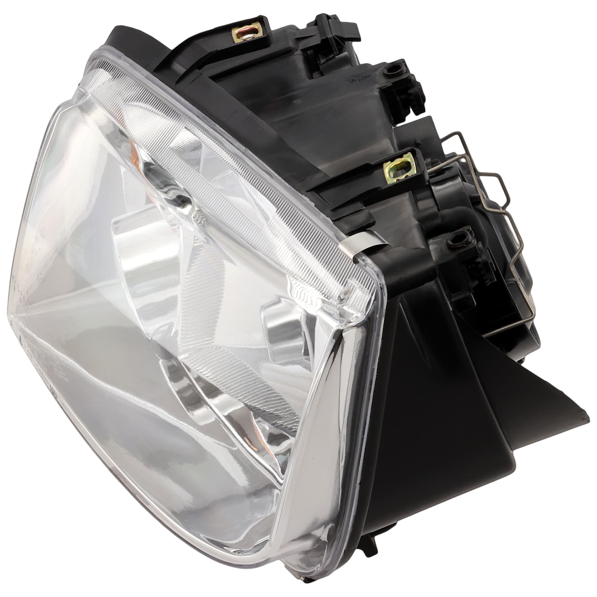 AM JETTA 02-05 HEAD LAMP LH Lens and Housing w Fog Light Holes From VIN 2108642 Exc. GLI Model SKU REPV100104 Partslink VW2502124 OEM 1J5941017BH