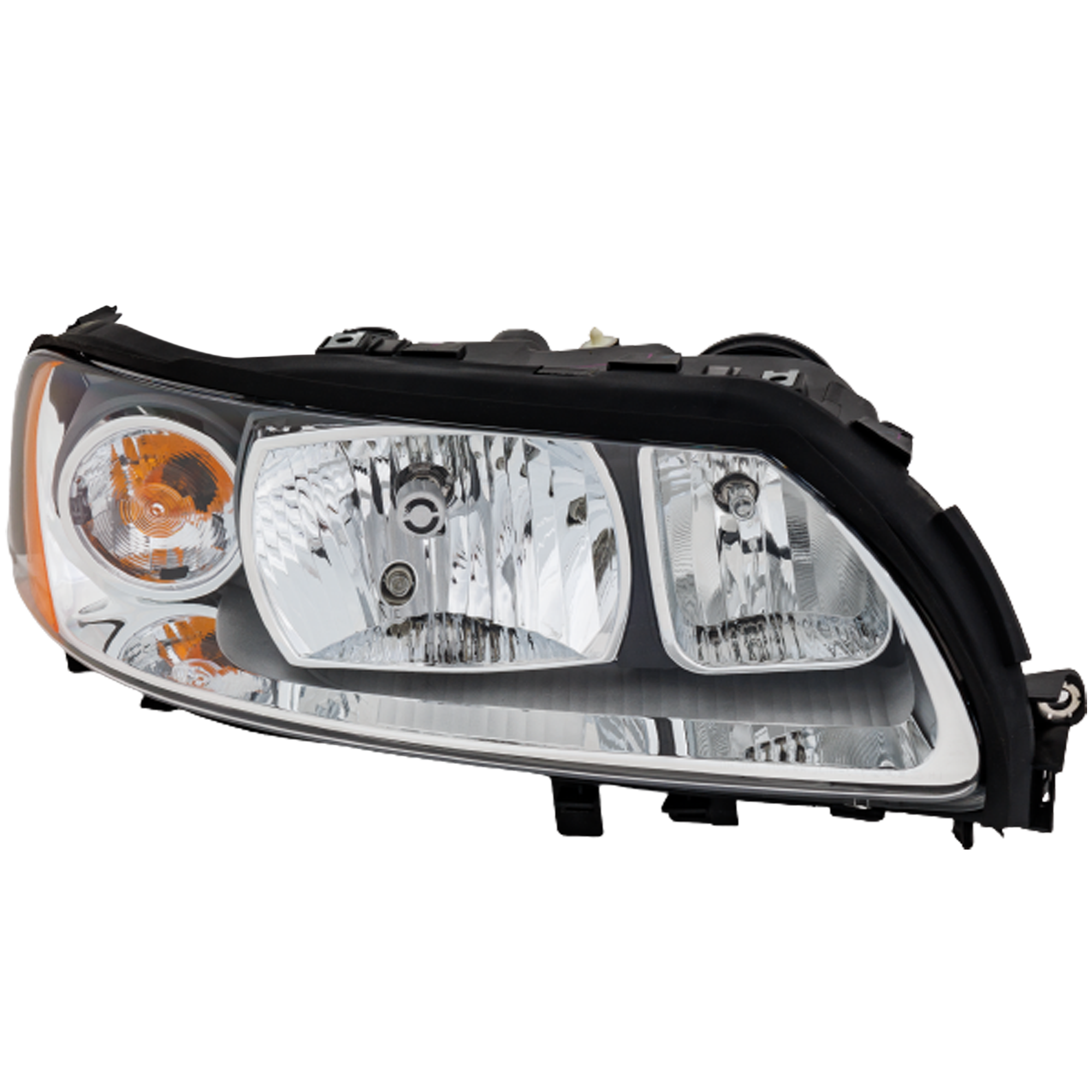 AM V70-05-07 HEAD LAMP RH Assembly Halogen SKU REPV100107 Partslink VO2503114 OEM 312768328