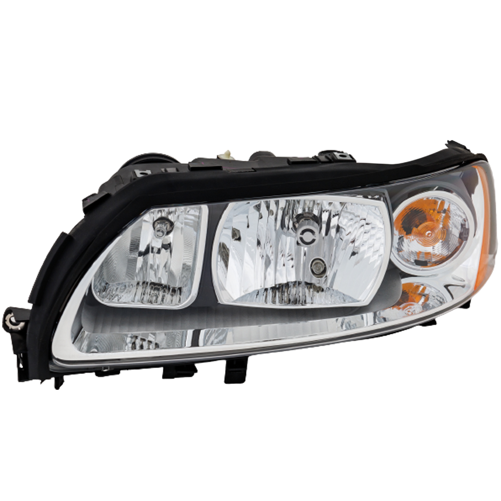 AM V70-05-07 HEAD LAMP LH Assembly Halogen SKU REPV100108 Partslink VO2502114 OEM 312768310