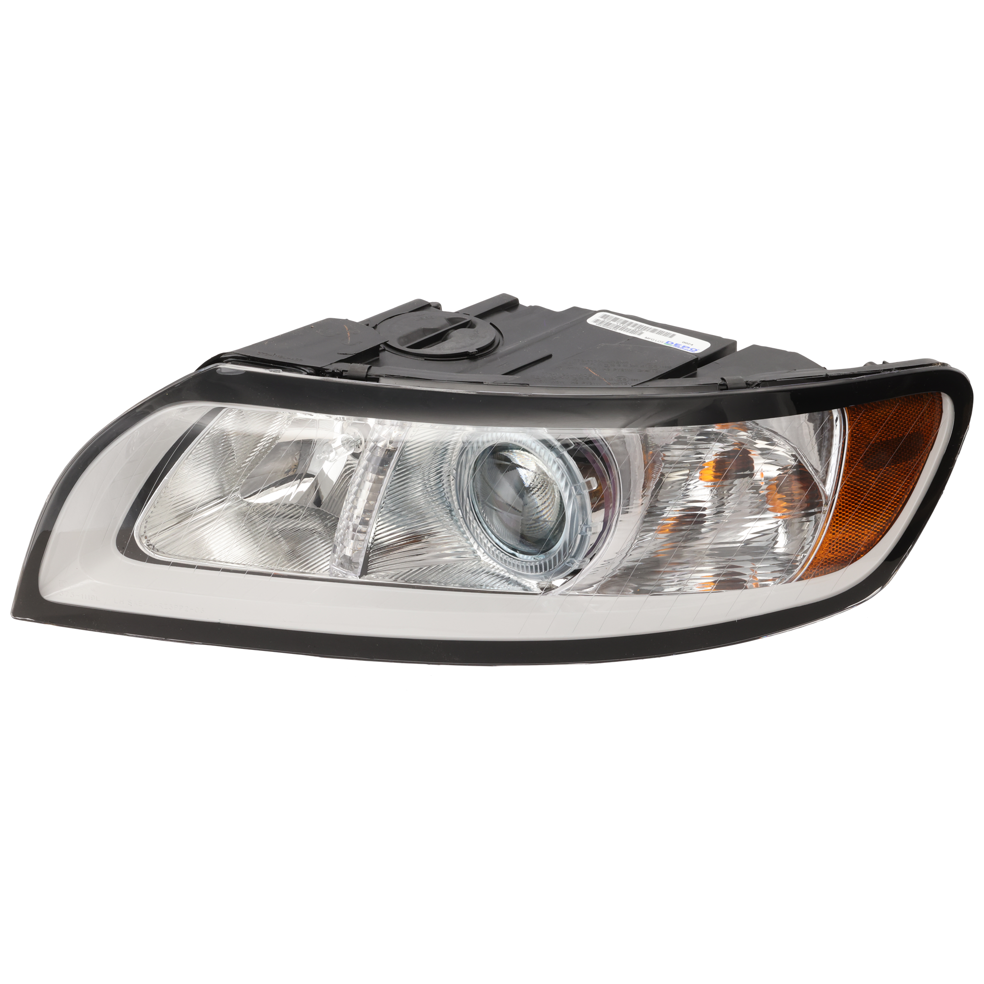 AM S40 V50-08-11 HEAD LAMP LH Assembly Halogen SKU REPV100112 Partslink VO2502125 OEM 312657067
