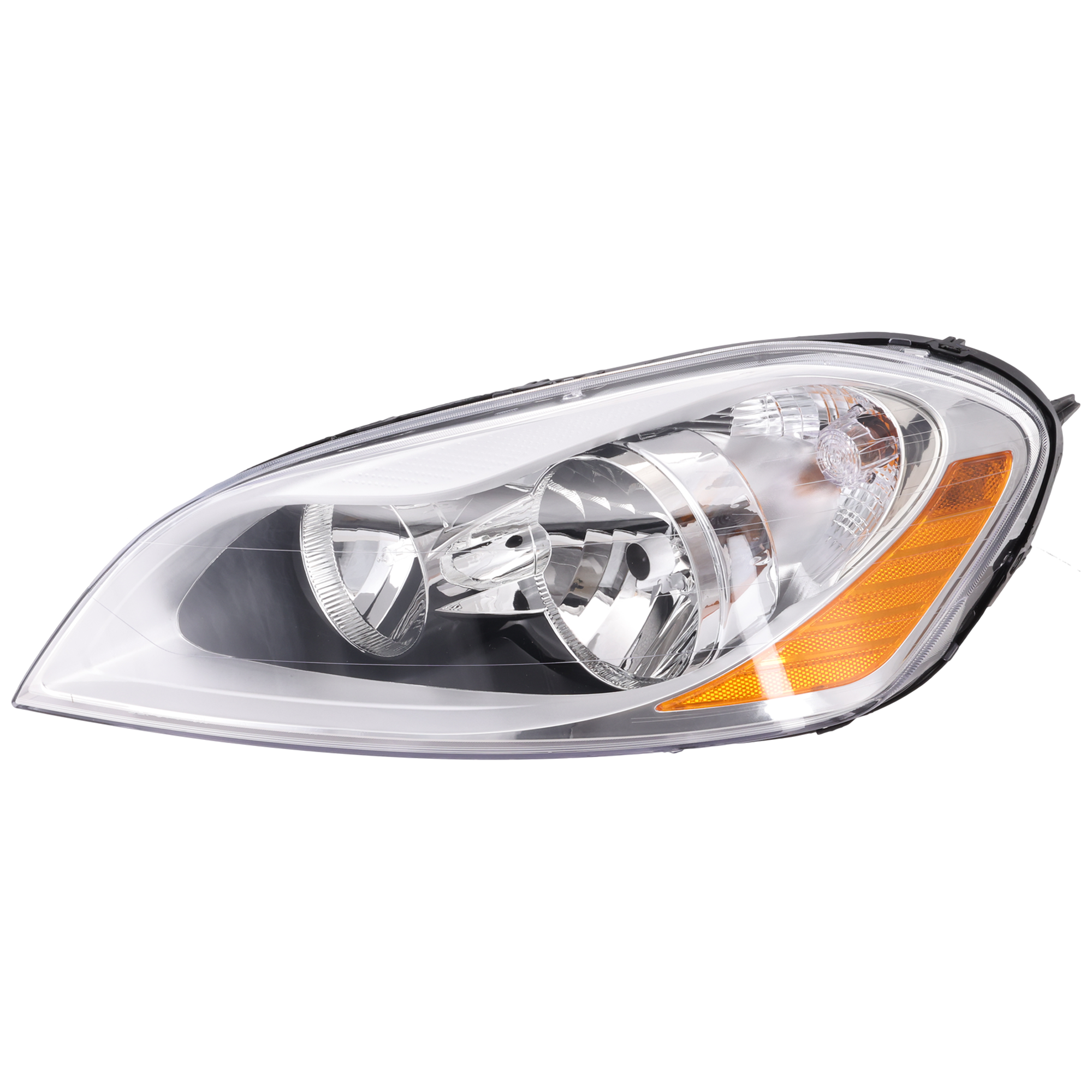 AM XC60-10-13 HEAD LAMP LH Assembly Halogen SKU REPV100124 Partslink VO2502130 OEM 313954703