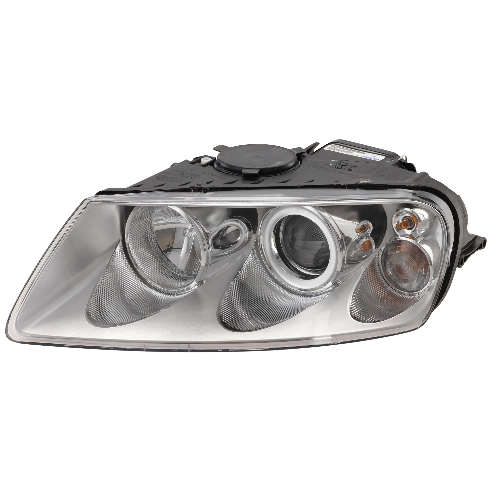 AM TOUAREG 04-07 HEAD LAMP LH Assembly Halogen Exc. V10 TDI Engine SKU REPV100136 Partslink VW2502132 OEM 7L6941017BK