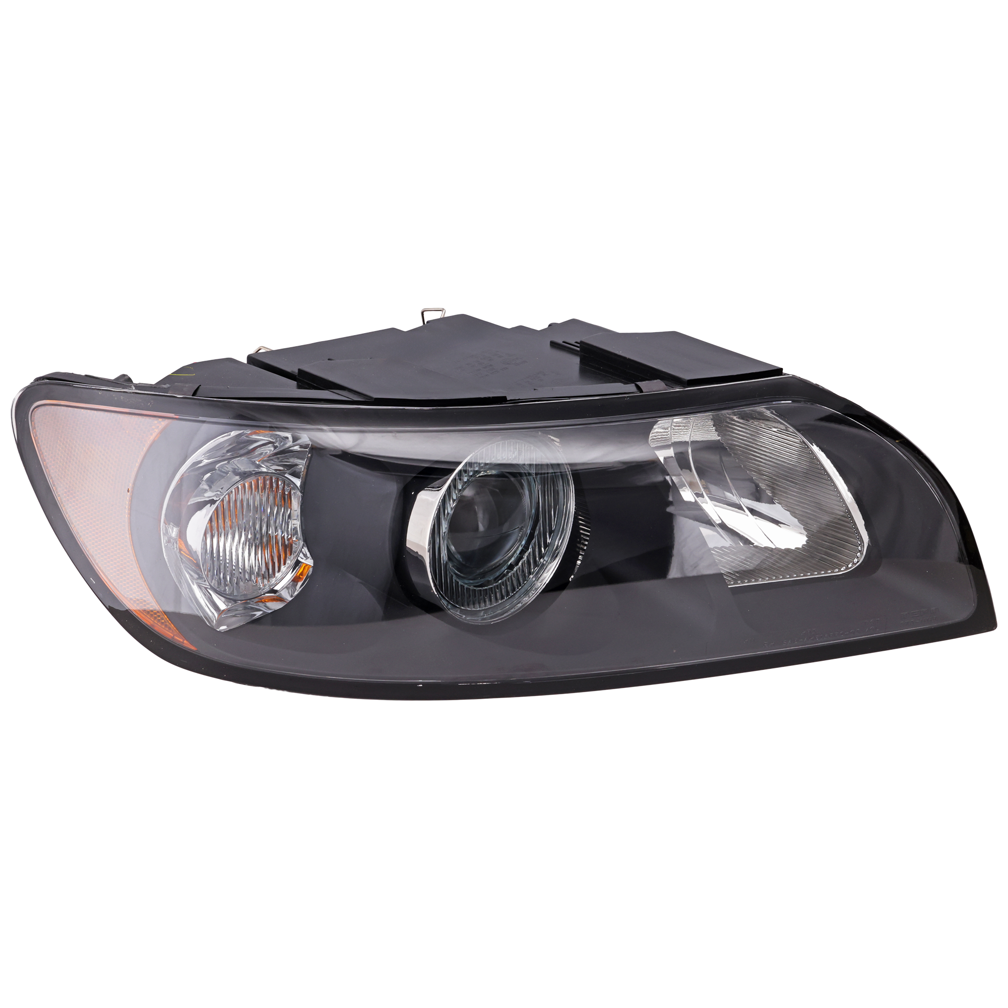 AM S40 V50-04-07 HEAD LAMP RH Assembly Halogen New Body Style SKU REPV100187 Partslink VO2503117 OEM 313352163