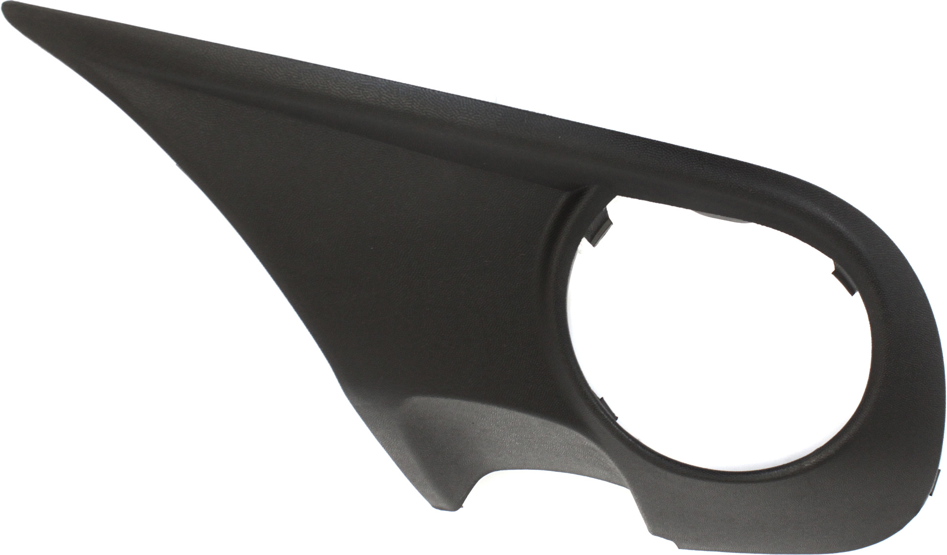 AM TOUAREG 08-10 FRONT FOG LAMP MOLDING LH Textured SKU REPV108604 Partslink VW1038114 OEM 7L6853663H