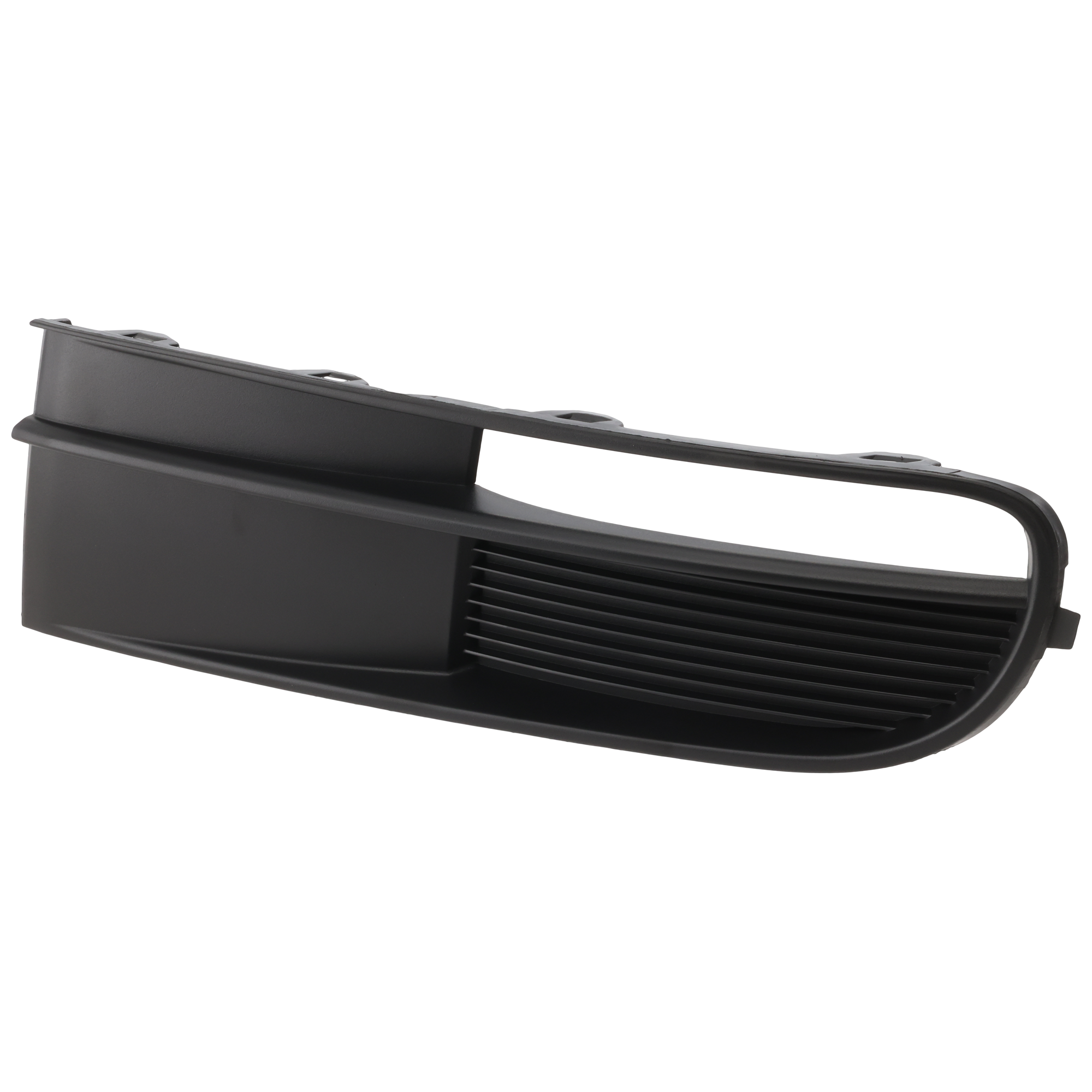 AM BEETLE 12-19 FOG LAMP COVER LH Black w o Chrome Molding Convertible Hatchback SKU REPV108616 Partslink VW1038128 OEM 5C5853665C9B9