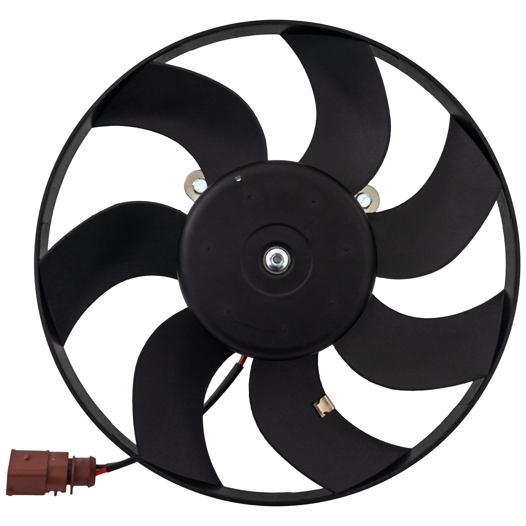 AM JETTA 06-18 AUXILIARY FAN BLADE MOTOR ASSY RH 200w 295mm Dia. 2 Pin SKU REPV160502 OEM 1K0959455ET