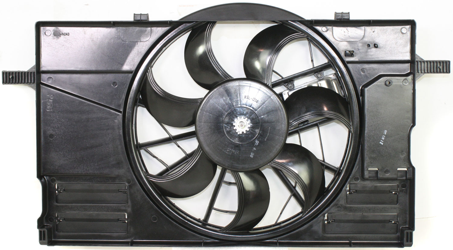 AM S40-04-11 C30-08-13 RADIATOR FAN ASSEMBLY w Control module SKU REPV160904 Partslink VO3115111 OEM 312619885