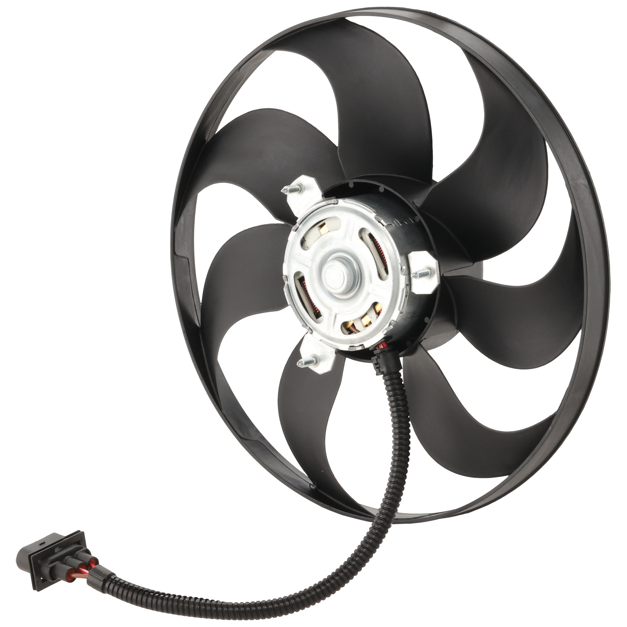 AM BEETLE 98-07 RADIATOR FAN BLADE MOTOR ASSY. LH Aux SKU REPV160922 Partslink VW3117120 OEM 6X0959455C