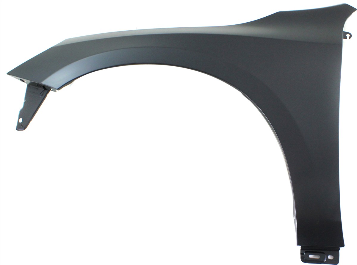 AM S60-11-13 FRONT FENDER LH Primed Steel w o Side Marker Light Hole CAPA SKU REPV220148Q Partslink VO1240120C OEM 313520736