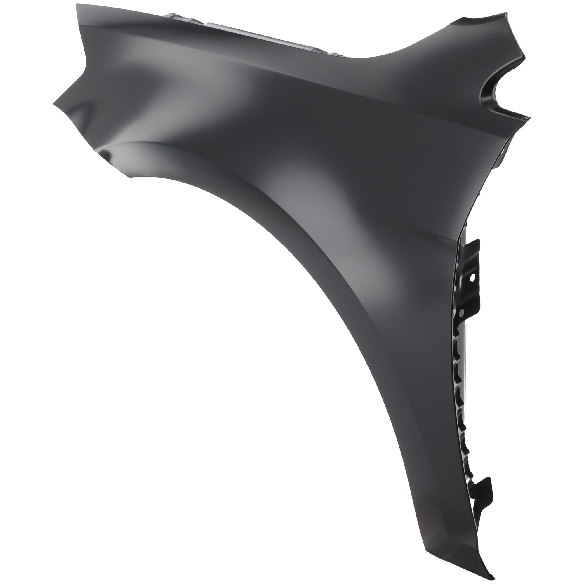 AM GOLF 15-17 FRONT FENDER LH Primed w o Signal Light Hole CAPA SKU REPV220150Q Partslink VW1240148C OEM 5G0821105A