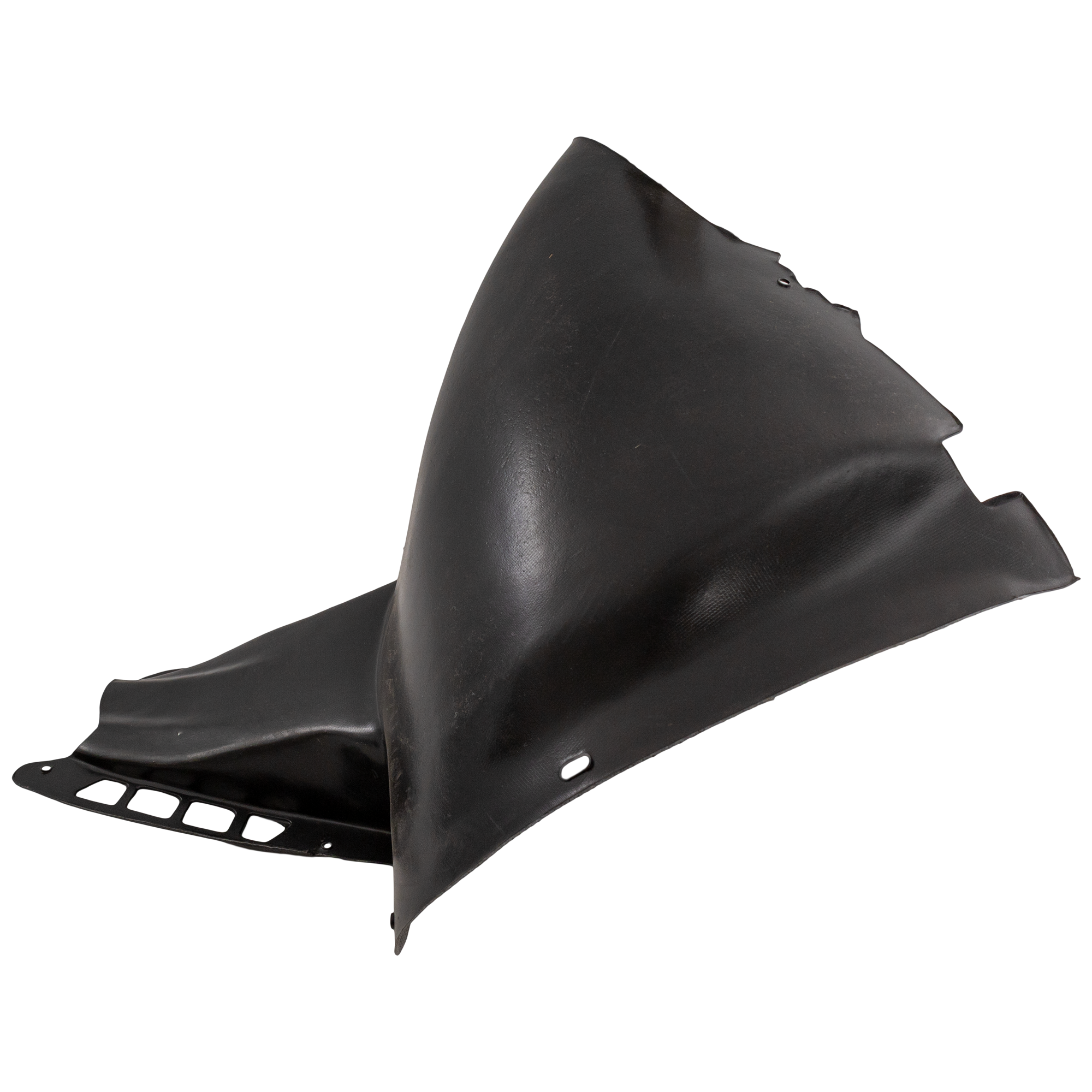 AM EOS 07-07 FRONT FENDER LINER LH Plastic Vacuum Form Front Section To VIN 7026000 SKU REPV222108 Partslink VW1248106 OEM 1Q0805911B