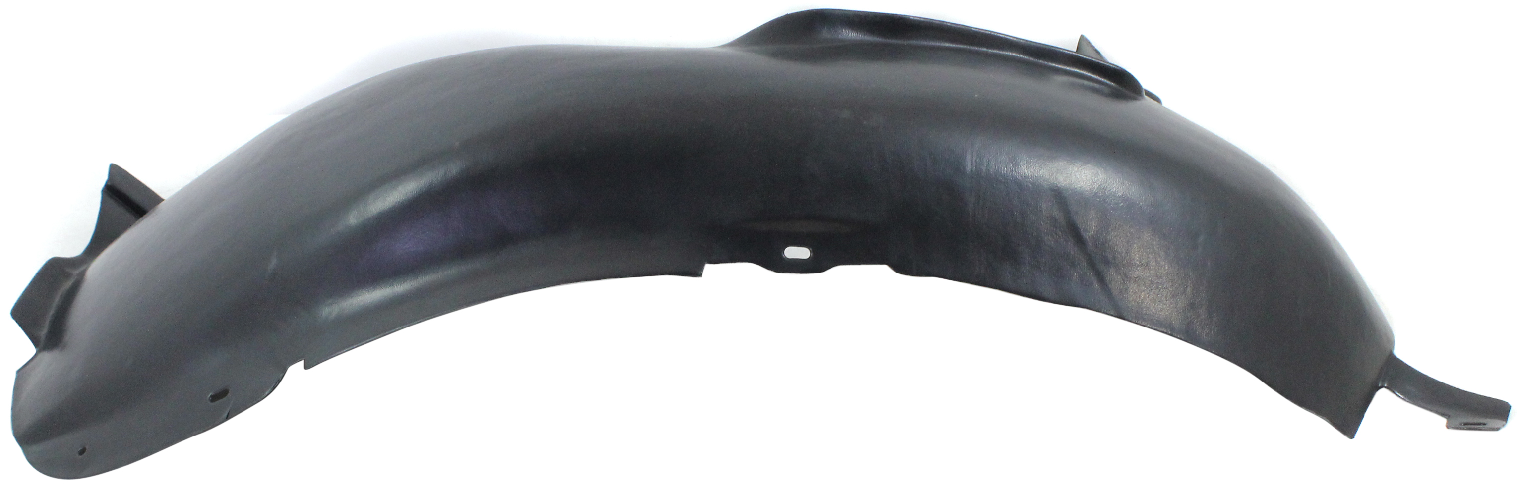 AM EOS 07-07 FRONT FENDER LINER RH Plastic Vacuum Form Rear Section To VIN 7026000 SKU REPV222109 Partslink VW1763100 OEM 1Q0805978A