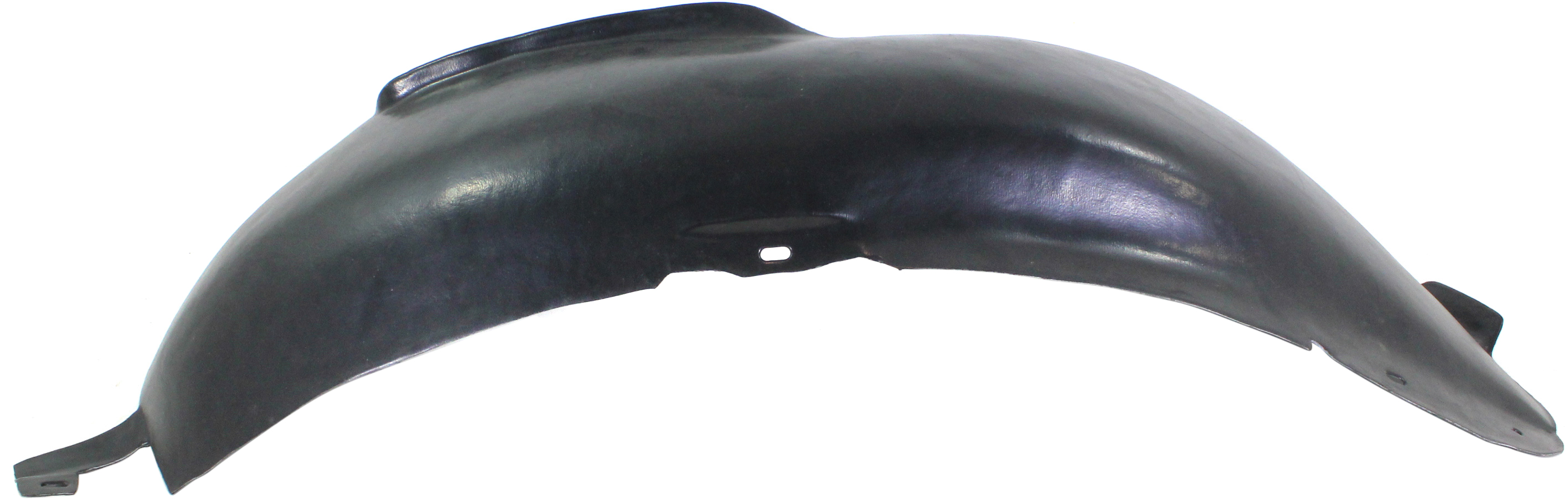 AM EOS 07-07 FRONT FENDER LINER LH Plastic Vacuum Form Rear Section To VIN 7026000 SKU REPV222110 Partslink VW1762100 OEM 1Q0805977A
