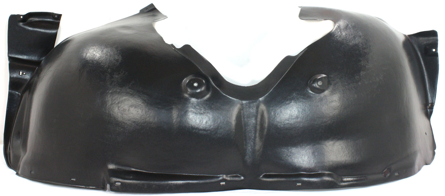 AM TOUAREG 08-10 FRONT FENDER LINER LH Plastic Vacuum Form 3.6L 4.2L Eng. SKU REPV222112 Partslink VW1248115 OEM 7L6809961L