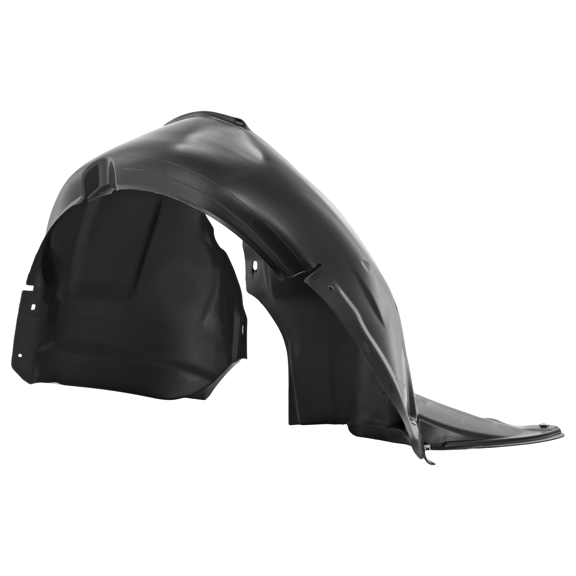 AM JETTA 11-14 FRONT FENDER LINER RH Plastic Vacuum Form Hybrid 13-14 Exc. GLI Model Sedan CAPA SKU REPV222123Q Partslink VW1249120C OEM 5C6805912