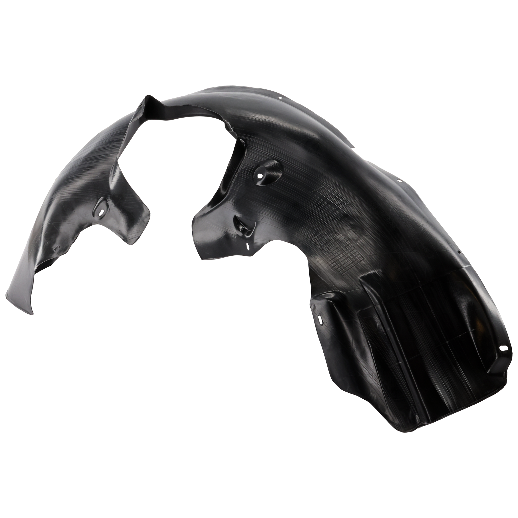 AM BEETLE 98-05 FRONT FENDER LINER LH Plastic Vacuum Form Without Sport Edition SKU REPV222140 Partslink VW1248104 OEM 1C0809961E