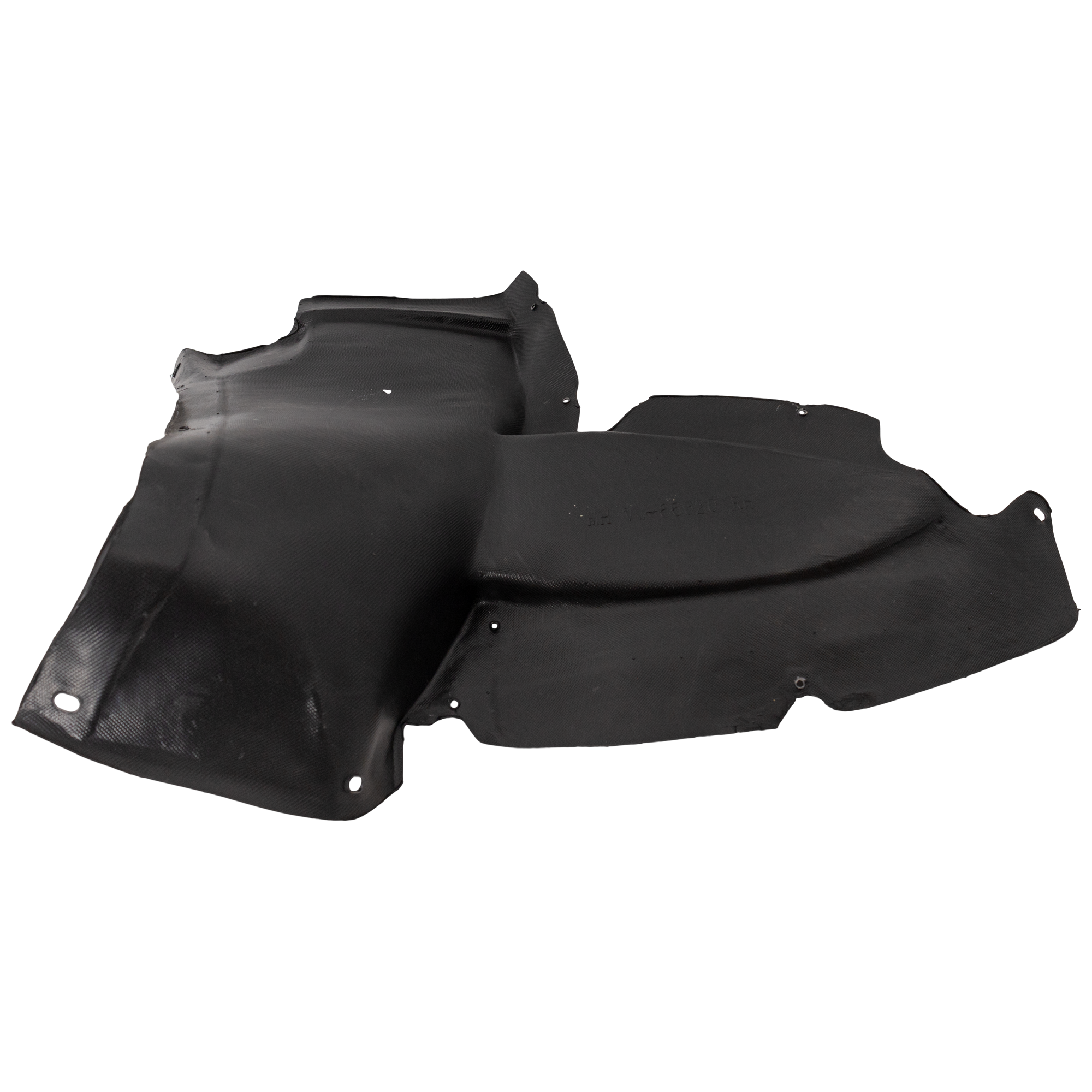 AM PASSAT CC 13-17 FRONT FENDER LINER RH Front Section Plastic Vacuum Form SKU REPV222149 Partslink VW1249127 OEM 3C8805912B