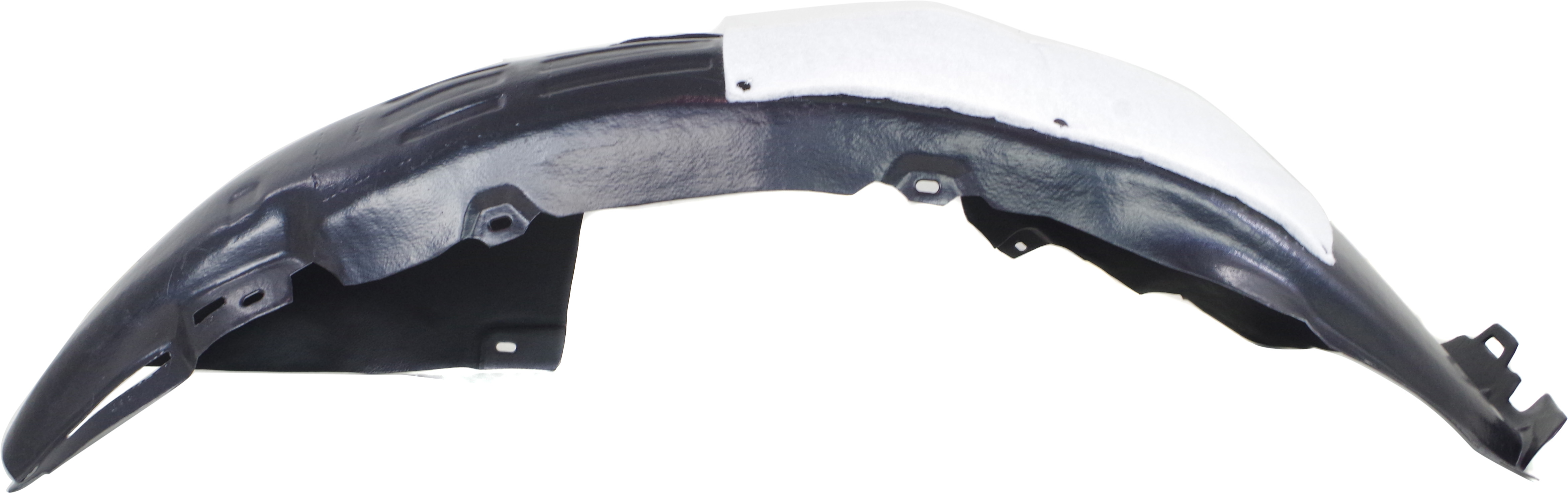 AM GOLF 18-21 E GOLF 15-20 FRONT FENDER LINER LH Rear Section SKU REPV222152 Partslink VW1248146 OEM 5G0805969P
