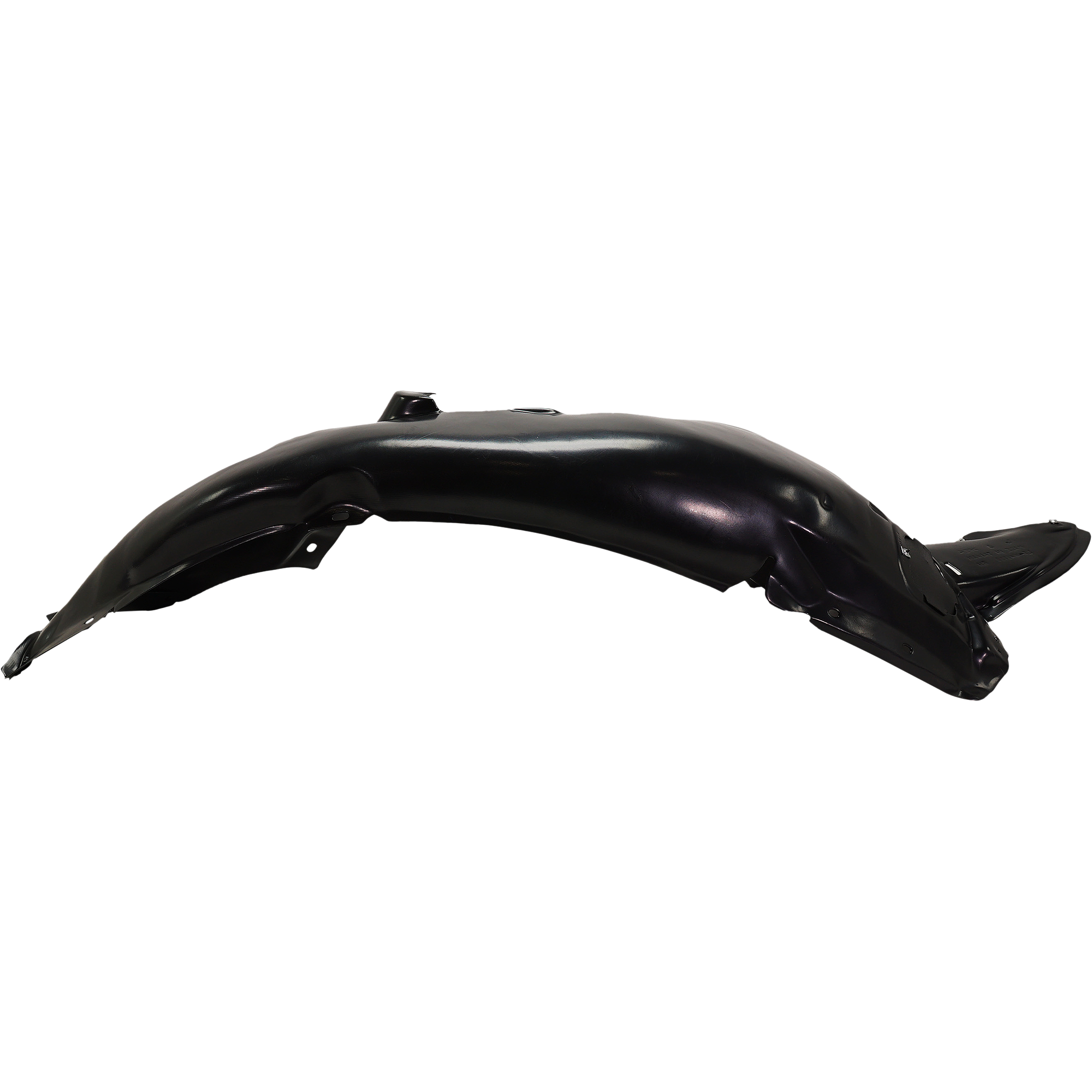 AM JETTA 15-18 FRONT FENDER LINER RH Polyethylene GLI Models w o Fog Light Holes SKU REPV222167 Partslink VW1249152 OEM 5C6805912L PFM