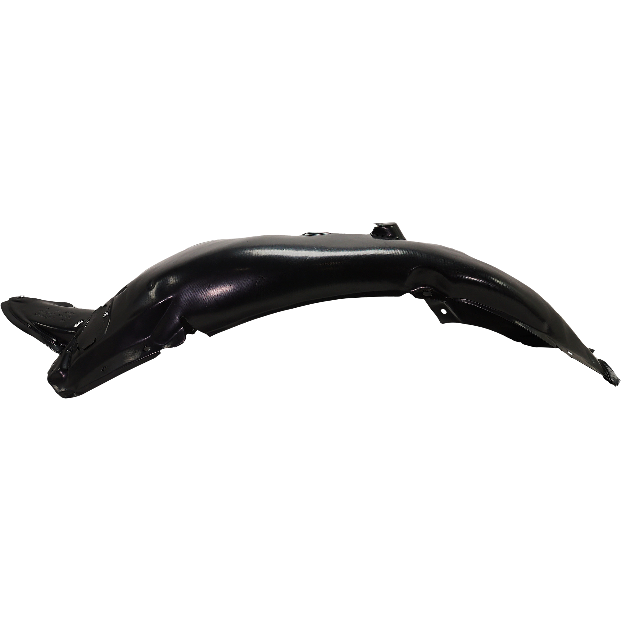 AM JETTA 15-18 FRONT FENDER LINER LH Polyethylene GLI Models w o Fog Light Holes SKU REPV222168 Partslink VW1248152 OEM 5C6805911L PFM