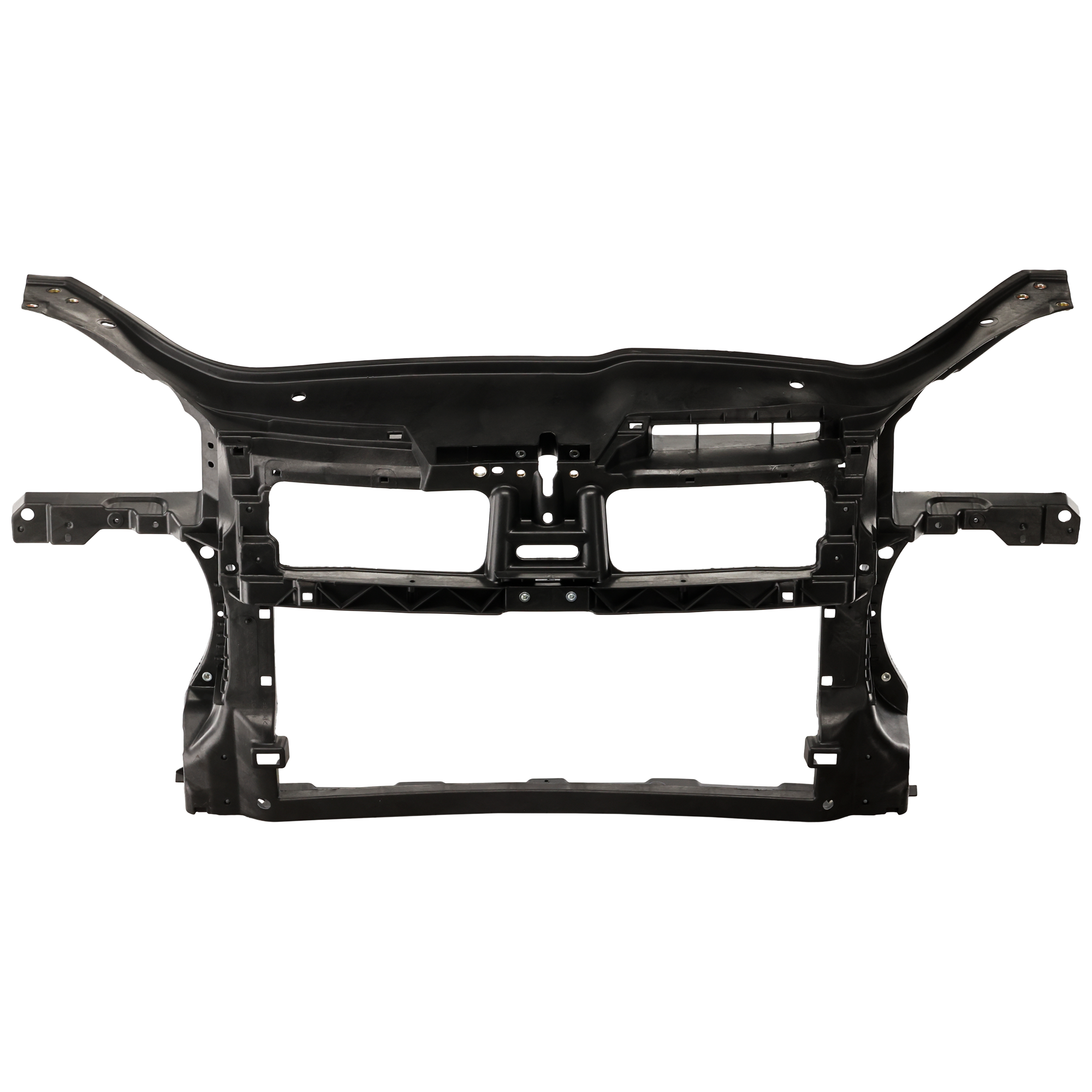 AM GTI 06-09 RADIATOR SUPPORT Black Plastic with Steel SKU REPV250101 Partslink VW1225127 OEM 1K0805588S