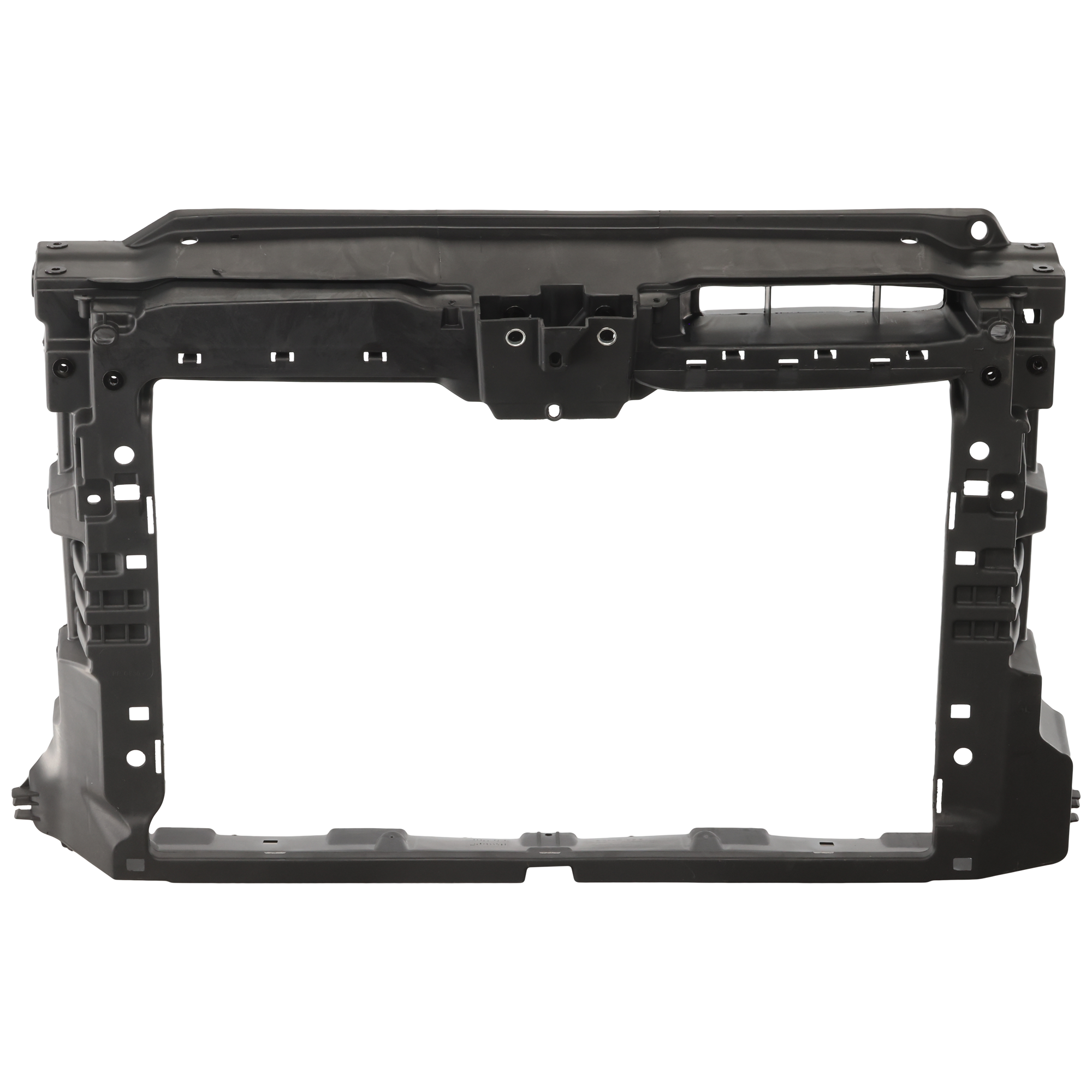 AM JETTA 11-18 RADIATOR SUPPORT Plastic with Steel Exc. Hybrid Model Sedan SKU REPV250108 Partslink VW1225135 OEM 5C6805588R
