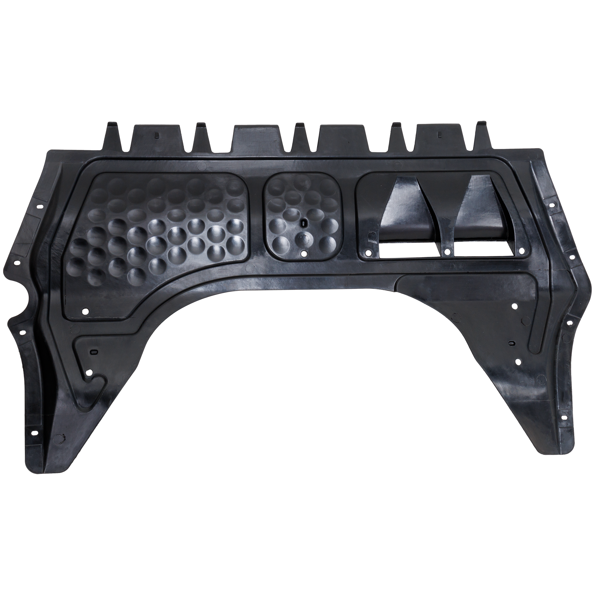 AM JETTA 11-18 SEDAN BEETLE 12-19 HATCHBACK ENGINE SPLASH SHIELD Front CAPA SKU REPV310127Q Partslink VW1228143C OEM 5C0825237D
