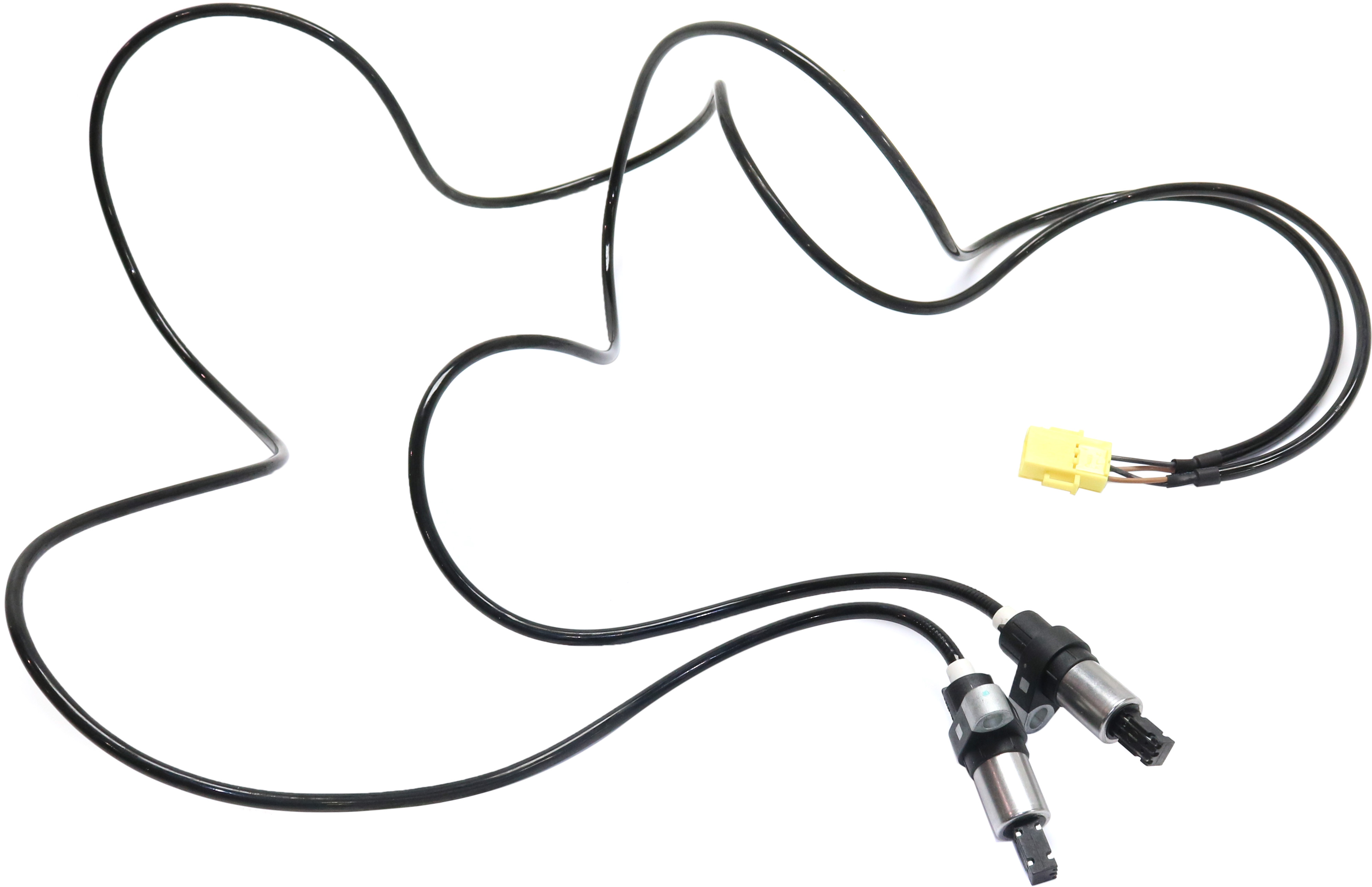 AM VOLVO 850-94-97 C70-98-99 REAR ABS SPEED SENSOR RH=LH 2 Male Terminals Blade Type SKU REPV310812 OEM 71028-531238-7210766-9128422-9