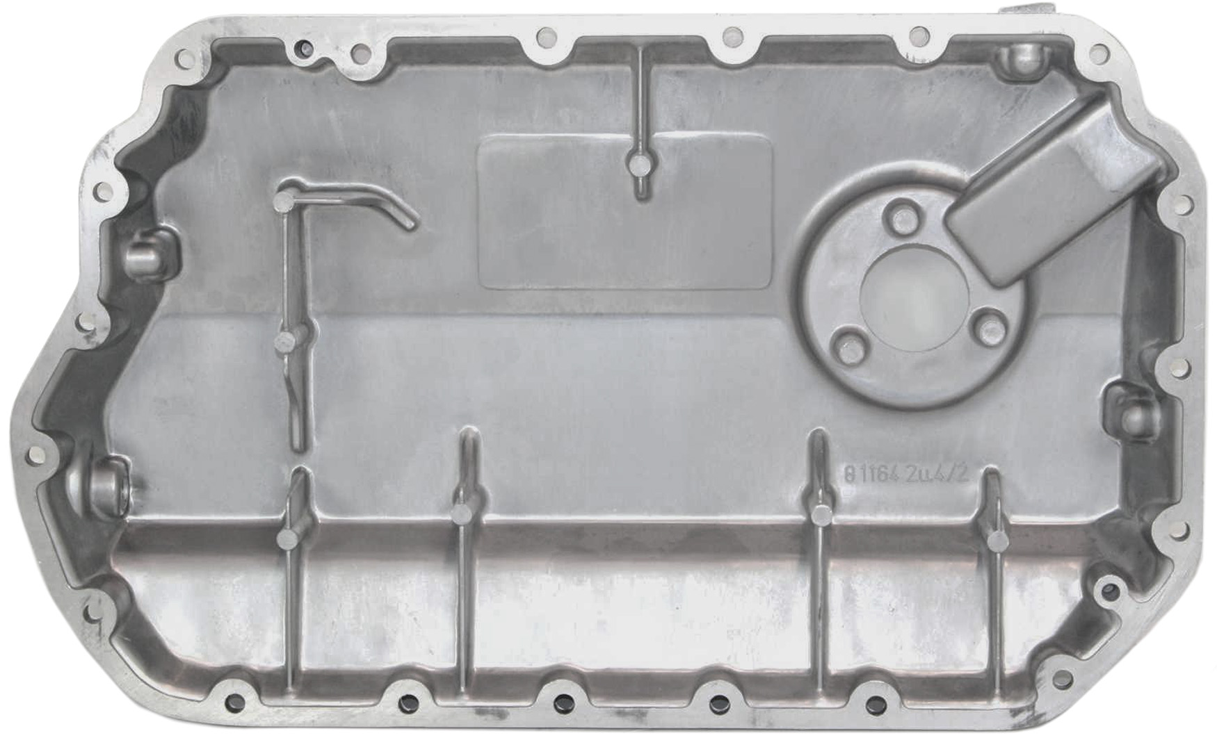 AM A4 QUATTRO 99-01 PASSAT 00-05 OIL PAN Lower Aluminum SKU REPV311304 OEM 078103604AA