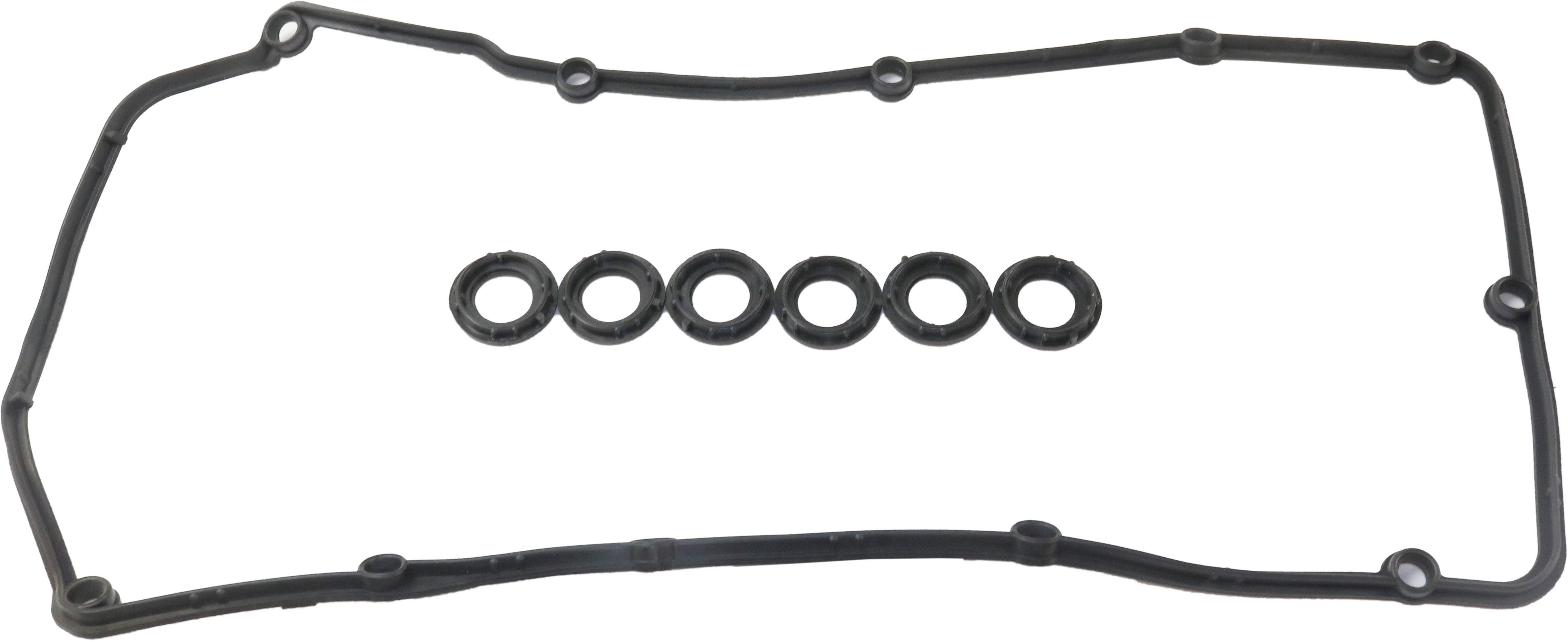 AM JETTA 02-04 A3 QUATTRO 06-09 VALVE COVER GASKET w Spark Plug Tube Seals SKU REPV312902 OEM 022103483E 022103484F 95510448