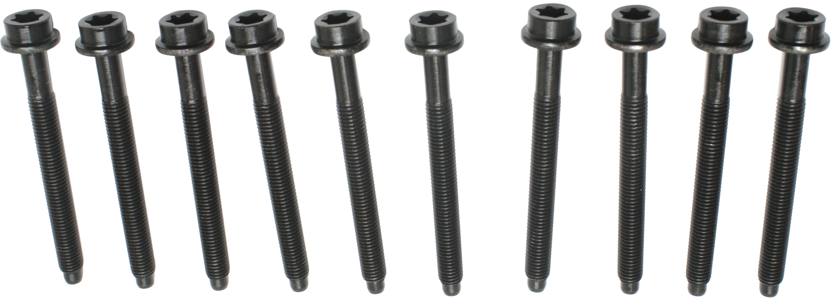 AM BEETLE 98-05 GOLF 99-06 CYLINDER HEAD BOLT Set of 10-4 Cyl 2.0L 121 CID SOHC 8 Valves SKU REPV320201