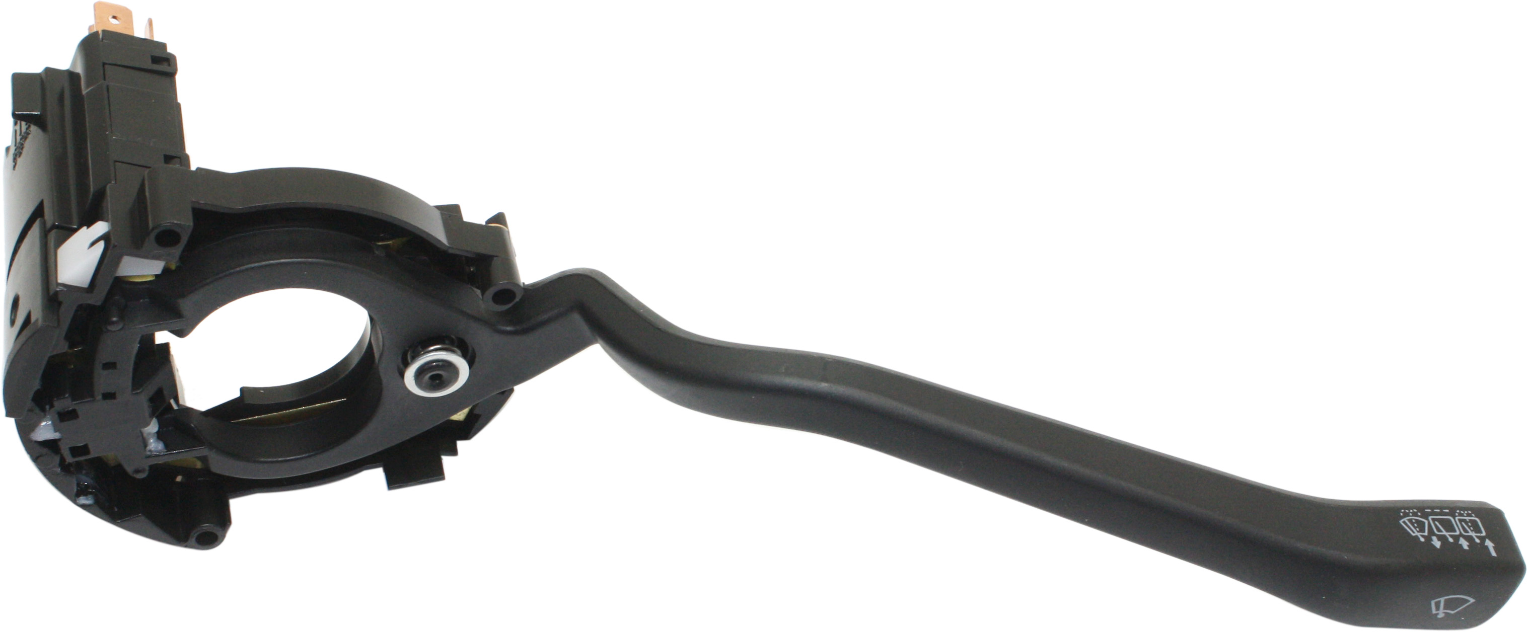 AM SCIROCCO 78-88 FOX 87-93 WIPER SWITCH Black without MFI Remove White Pin for Intermittent Position SKU REPV361305