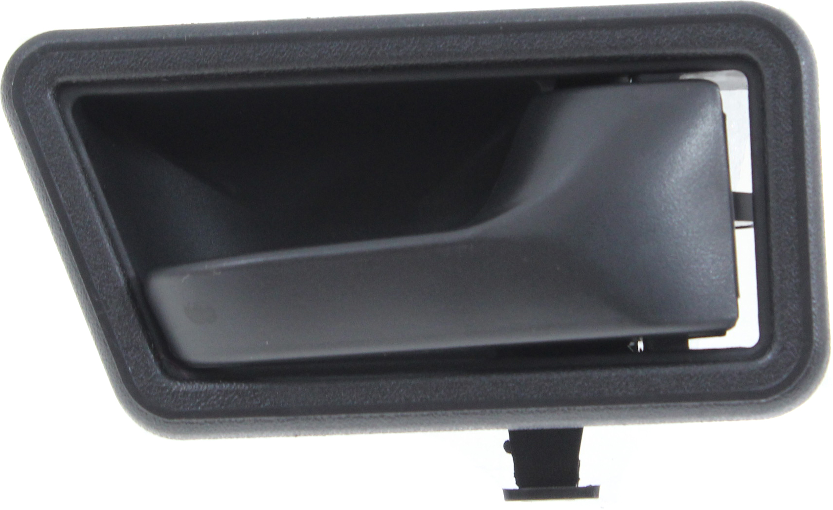 AM GOLF 85-92 CORRADO 90-95 FRONT INTERIOR DOOR HANDLE RH Textured Black Hsg.+Trim Plastic =REAR SKU REPV462109 Partslink VW1353100 OEM 19183722601C 32183724801C 3218