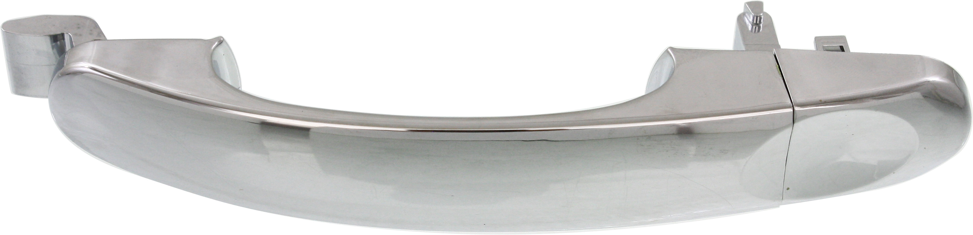 AM BEETLE 98-10 FRONT EXTERIOR DOOR HANDLE RH Chrome w o Keyhole Plastic SKU REPV462151K OEM 1C0837205GRU PFM