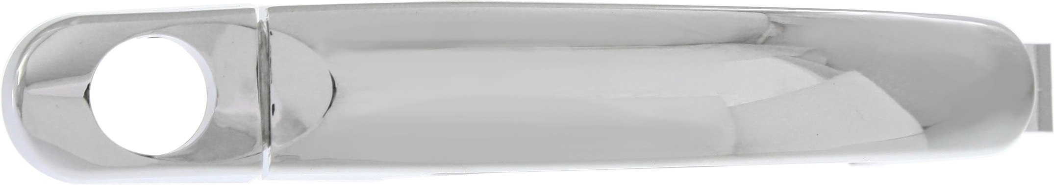 AM BEETLE 98-10 FRONT EXTERIOR DOOR HANDLE LH Chrome w Keyhole Plastic SKU REPV462152 OEM 1C0837205GRU PFM