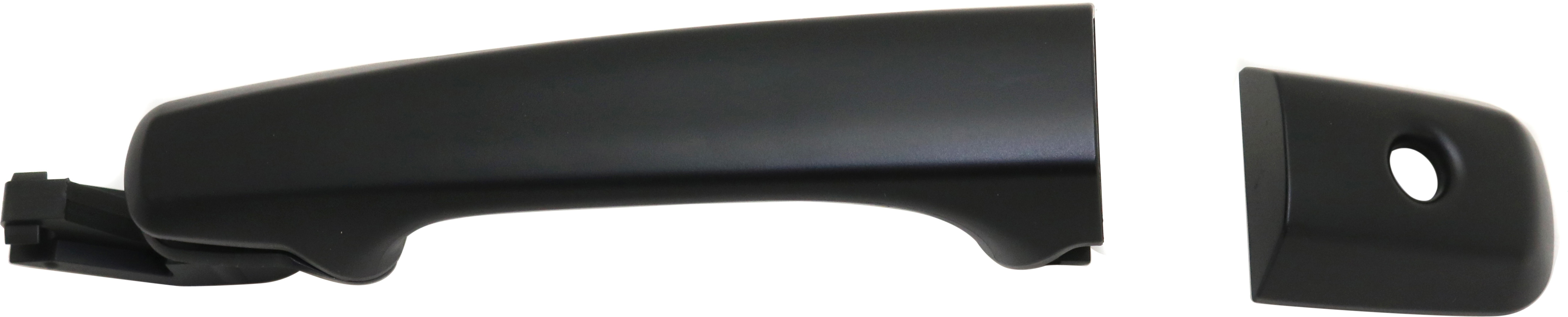 AM XC70-08-16 XC60-10-17 FRONT EXTERIOR DOOR HANDLE LH Prmd Blk Handle+Cover w Key Hole w o Keyless Entry SKU REPV462172 OEM 398796581 PFM 399982677-398796