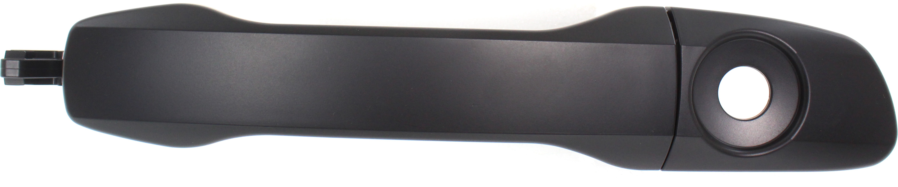 AM XC90-03-14 FRONT EXTERIOR DOOR HANDLE RH Primed Black Handle+Cover w Keyhole SKU REPV462175 OEM 398994251 PFM 398824011