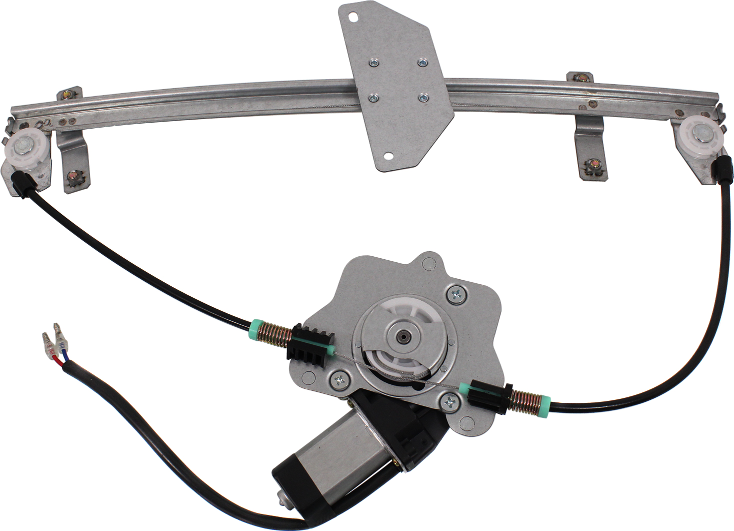 AM S40 V40-00-04 FRONT WINDOW REGULATOR LH Power w Motor Old Body Style SKU REPV462922 OEM 306234485