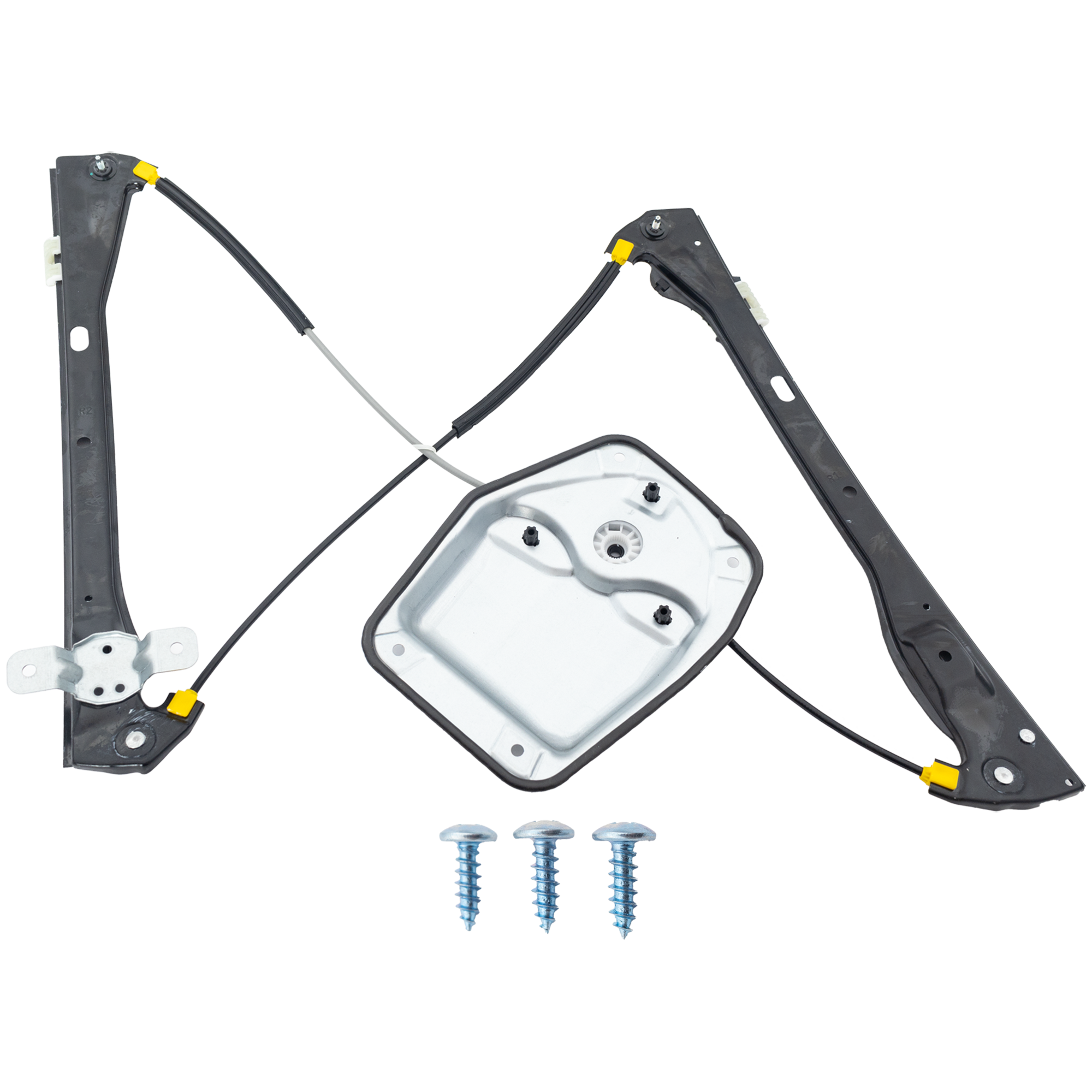 AM JETTA 05-14 FRONT WINDOW REGULATOR LH Power w o Motor Sedan 05-10 Wagon 09-14 SKU REPV462930 Partslink VW1350109 OEM 1K5837461B